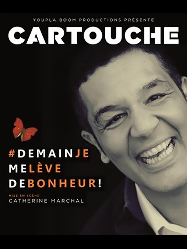Affiche #DEMAIN JEMELÈVE DEBONHEUR!