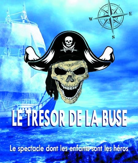 Affiche du spectacle le Trésor de la Buse