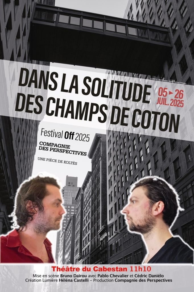 danslasolitude Affiche du spectacle Dans la solitude des champs de coton