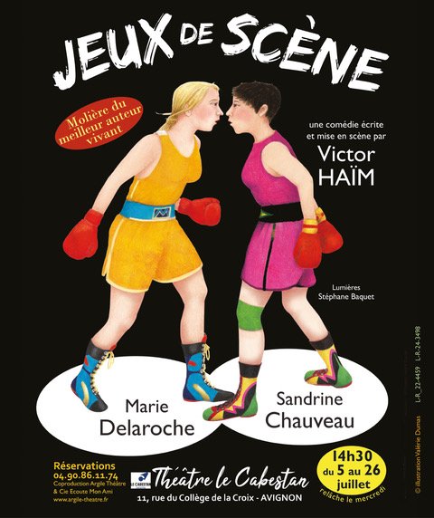 jeuxdescene2025RVB Affiche du spectacle Jeux de Scène